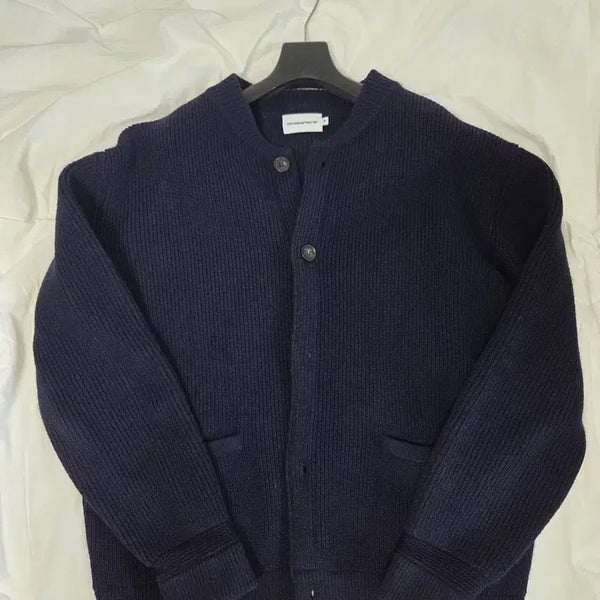 [BUNJANG] Espionage Miller Heavyweight Cardigan Navy / M) 에스피오나지 밀러 헤비웨이트 가디건 네이비