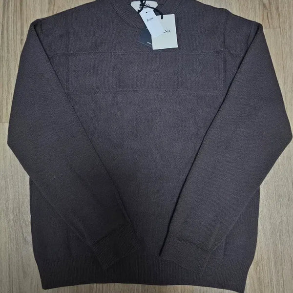 [BUNJANG] Zegna Brown Wool Knit Sweater Size M / 제냐 Zegna 니트 M사이즈 브라운색상 판매합니다.