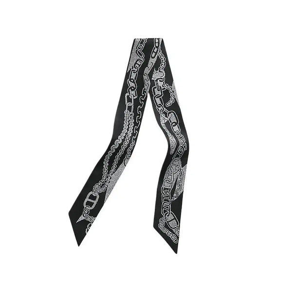 [BUNJANG] Hermes Boucles et Maillons Twilly Silk Ribbon Scarf / HERMES 에르메스 Boucles et Maillons 트윌리 H064367S 09