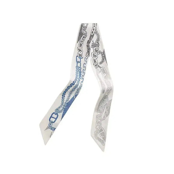 [BUNJANG] Hermes Boucles et Maillons Twilly Silk Ribbon Scarf H064367S 03 / HERMES 에르메스 Boucles et Maillons 트윌리 H064367S 03