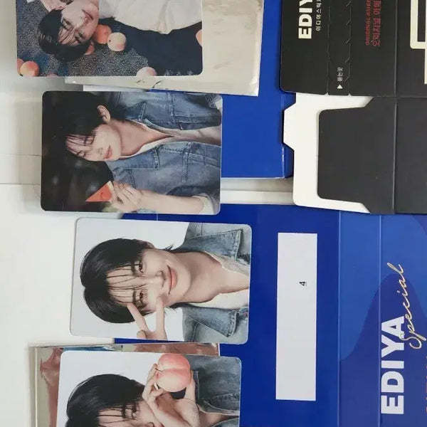 [BUNJANG] Byun Woo Seok Ediya Coffee Full Set Photocards / full set)21세기대군부인 변우석 이안대군 이디야포카 빅포카 이디야커피박스