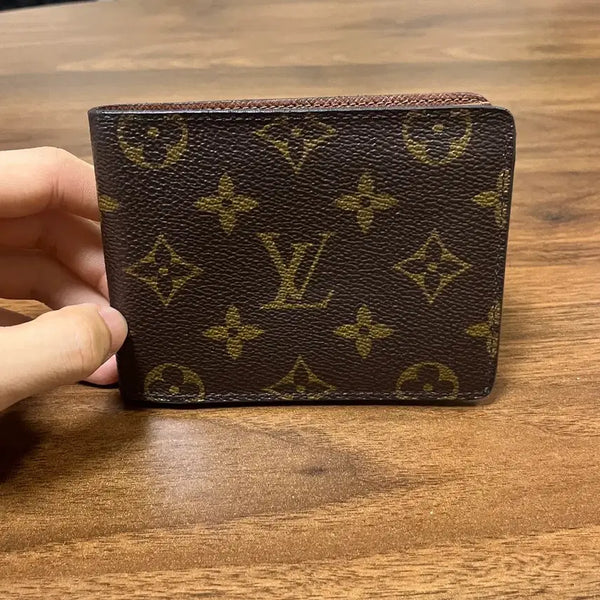 [BUNJANG] Louis Vuitton Monogram Multiple Bifold Wallet / (정품)루이비통 모노그램 멀티플릿 반지갑