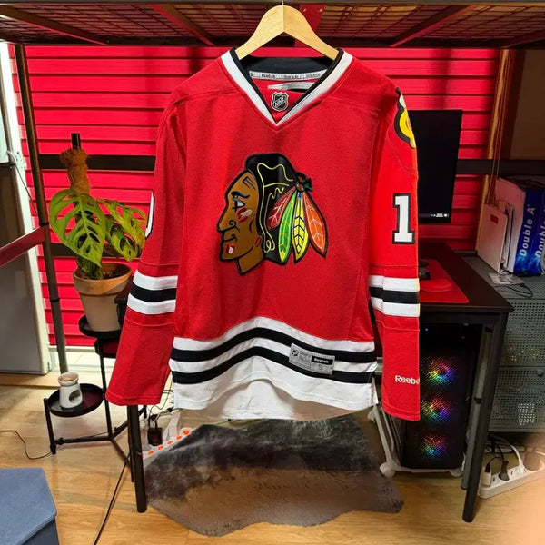 [BUNJANG] Reebok Chicago Blackhawks Patrick Sharp Throwback Jersey / 리복 NHL 시카고 블랙호크스 패트릭 샤프 져지