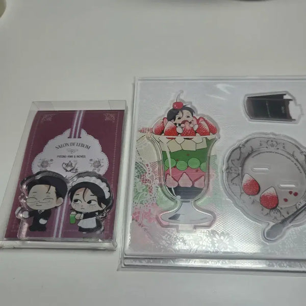 [BUNJANG] Jewel Peace Le Bom Salon de Bonbon Acrylic Stand + Acrylic Block / [주의평화] 레봄 살롱드르봉 스위츠 아크릴스탠드 +아크릴블록