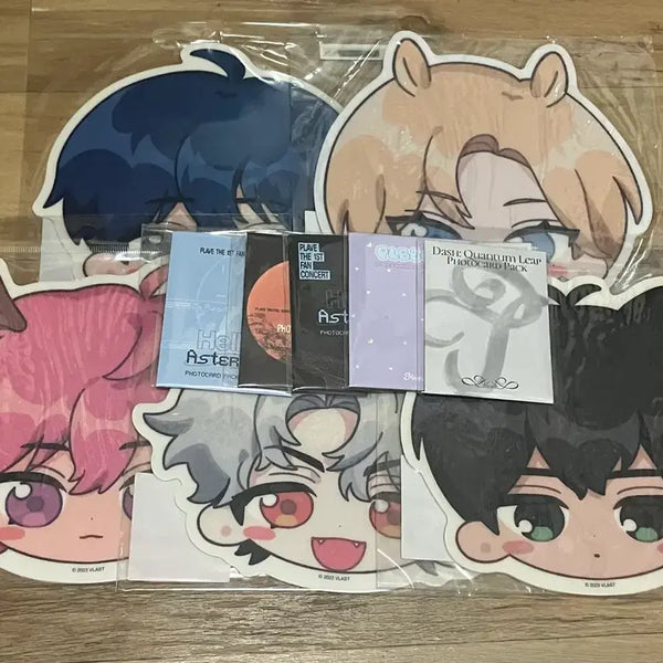 [BUNJANG] PLAVE Aniplex Mousepad Photocard Pack / 플레이브 애니플러스 마우스 패드 포카팩 미개봉 원가 plave