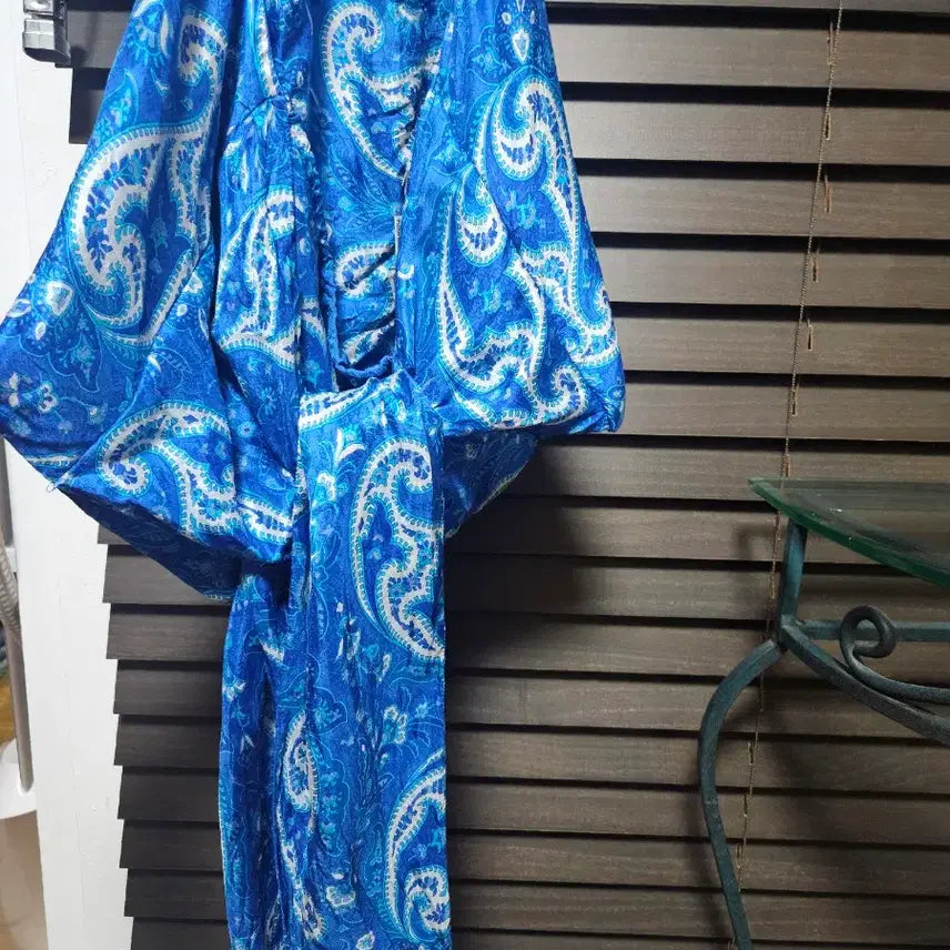[BUNJANG] Marina Rinaldi 100% Silk Halterneck Blouse / 마리나 리날디 실크 100% 홀트넥블라우스