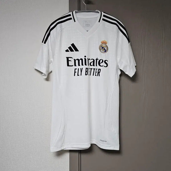 [BUNJANG] Adidas Real Madrid 2024/25 Home Jersey White Size S / [S] 아디다스 레알 마드리드 유니폼 2024/25 홈 저지 화이트