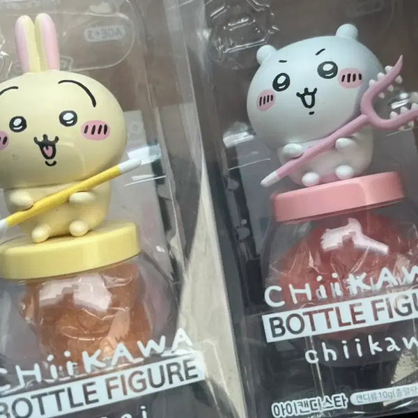 [BUNJANG] Usagi & Chiikawa Bottle Figure Bundle Set / 먼작귀 보틀피규어 우사기, 치이카와