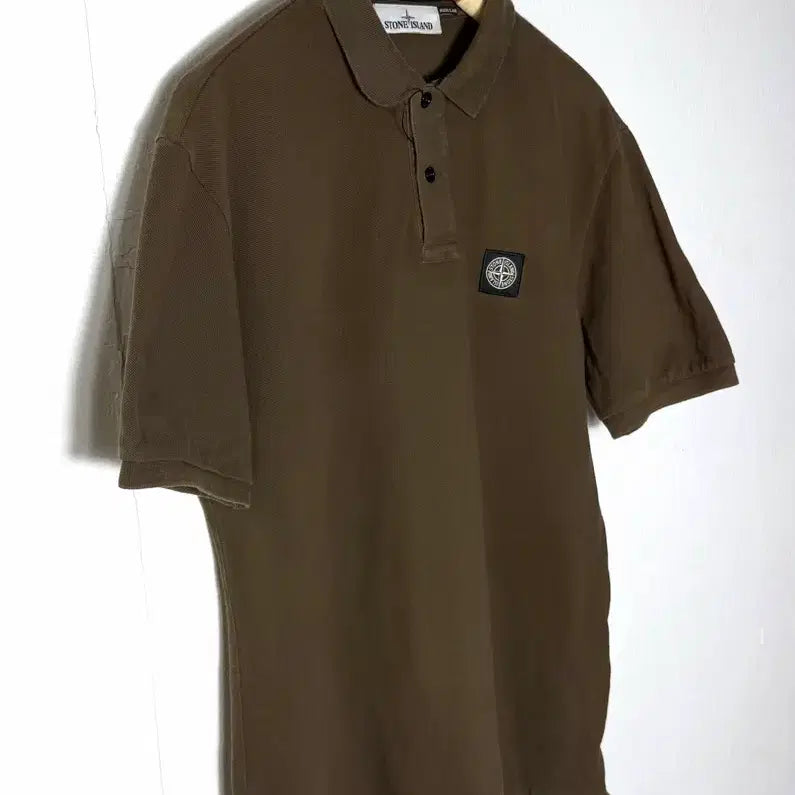 [BUNJANG] Stone Island Short Sleeve Polo Shirt / 스톤아일랜드 반팔