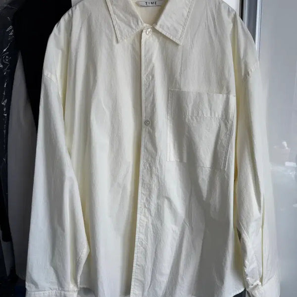 [BUNJANG] Time Homme Bright Yellow Shirt Size 105 / 타임옴므 셔츠 밝은 노랑 105사이즈
