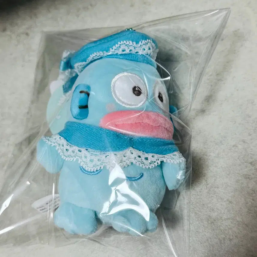 [BUNJANG] Sanrio Hangyodon Munehugumi Plushie Keychain / 산리오 한교동 무뉴구루미 인형 키링