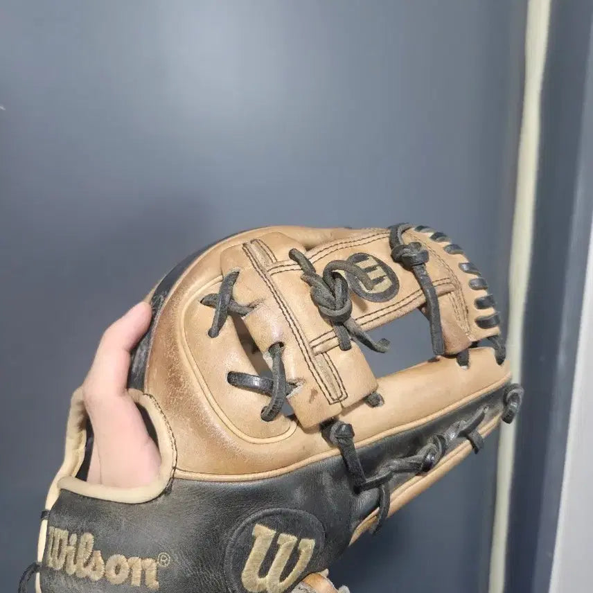 [BUNJANG] Wilson A2K Baseball Glove Brown/Black / 윌슨 A2K 야구 글러브 브라운 블랙