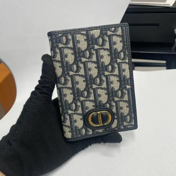 [BUNJANG] Dior Oblique Card Holder Passport Wallet / 디올 오블리크 카드지갑 여권지갑