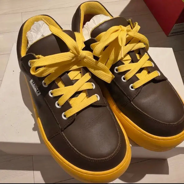 [BUNJANG] Sunnei Dreamy Sneakers Brown/Yellow Size 40 (250mm) / 써네이 드리미 sunnei 40 250