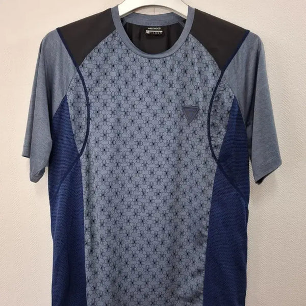 [BUNJANG] Westwood Men's Short Sleeve T-Shirt Blue / 웨스트우드 반팔 티셔츠 블루