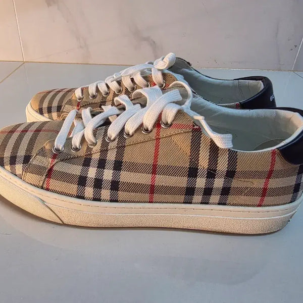 [BUNJANG] Burberry Check Sneakers / 버버리 스니커즈