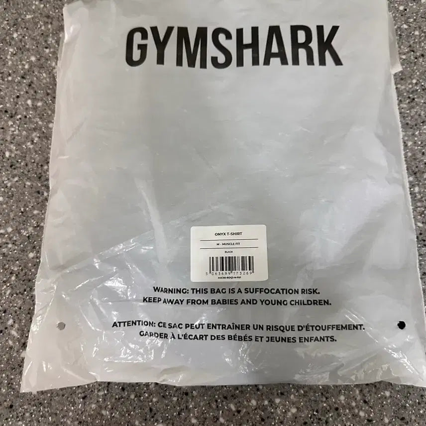 [BUNJANG] Gymshark Onyx V1 T-Shirt (Size M) / (미개봉 새상품) 짐샤크 오닉스 V1 M사이즈 (반팔)