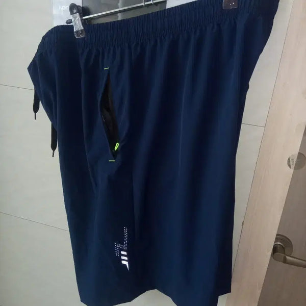 [BUNJANG] Men's/Women's Functional Cooling Shorts XXXL Navy Blue / 기능성 냉감 반바지 XXXL 군청색 새상품