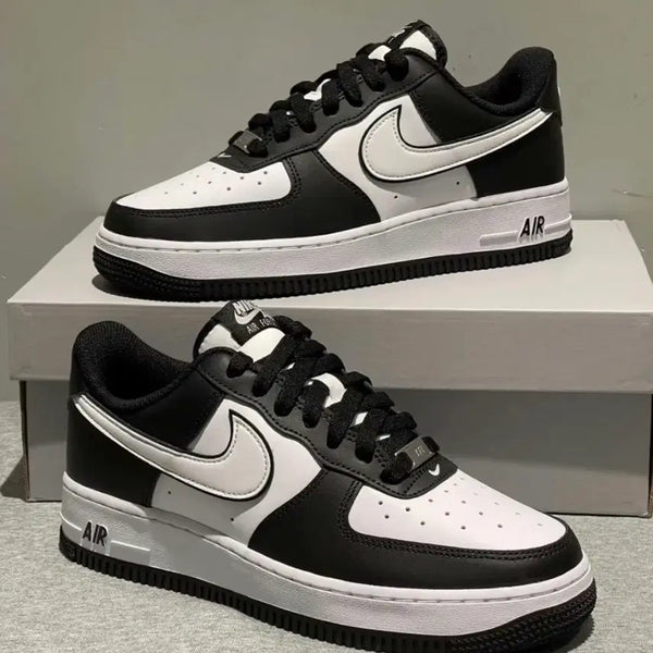 [BUNJANG] Nike Air Force 1 Low-Top "Panda" Sneakers / Nike Air Force 1 "Panda" 로우탑 스니커즈 남녀 공용 화이트/블랙