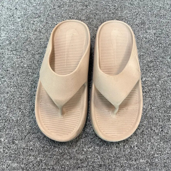 [BUNJANG] Nike Calm Flip Flops Beige 230 / 나이키 캄 플립플랍 베이지 230