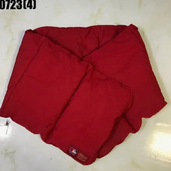 [BUNJANG] MLB Padded Muffler Red / MLB 레드 패딩 머플러 0723