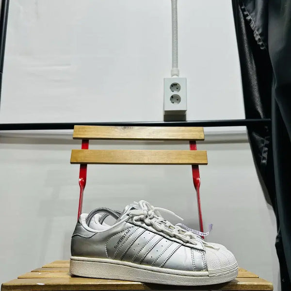 [BUNJANG] Adidas Superstar OG Silver Unisex Sneakers / 250) 아디다스 스니커즈 남녀공용 신발 슈퍼스타 OG 실버
