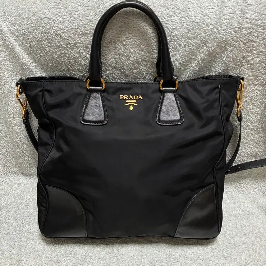 [BUNJANG] Prada Tessuto Tote Bag Black / (정품)프라다 테수토 토트백 블랙