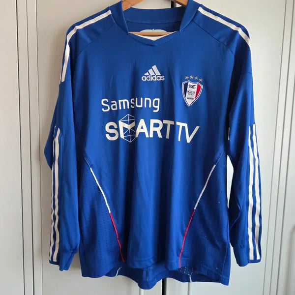 [BUNJANG] Suwon Samsung Bluewings 2011 Home Long Sleeve Kim Ho Jersey (Size 95) / 수원삼성블루윙즈 2011 홈 긴팔 99.김호