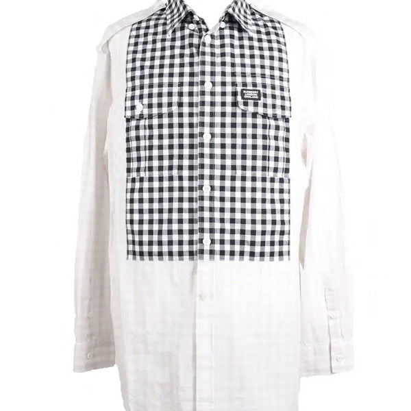 [BUNJANG] Burberry Gingham Detail Long Sleeve Shirt XL / 버버리 깅엄 디테일 긴소매 셔츠 XL