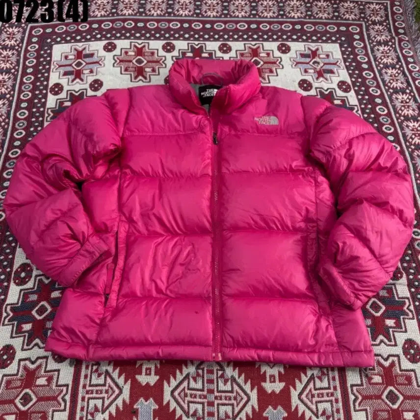 [BUNJANG] The North Face Pink Short Padded Jacket / 노스페이스 핑크 숏 패딩 0723