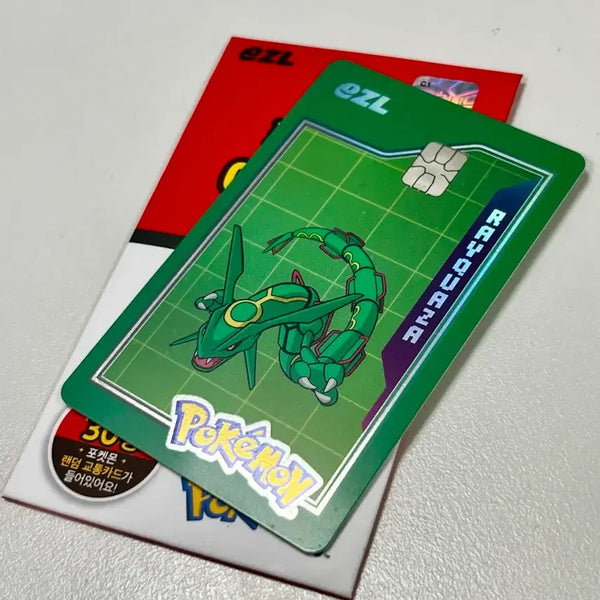 [BUNJANG] Ez Trade Pokemon TCG - Rayquaza Transit Card / 이즐 포켓몬 교통카드 레쿠쟈