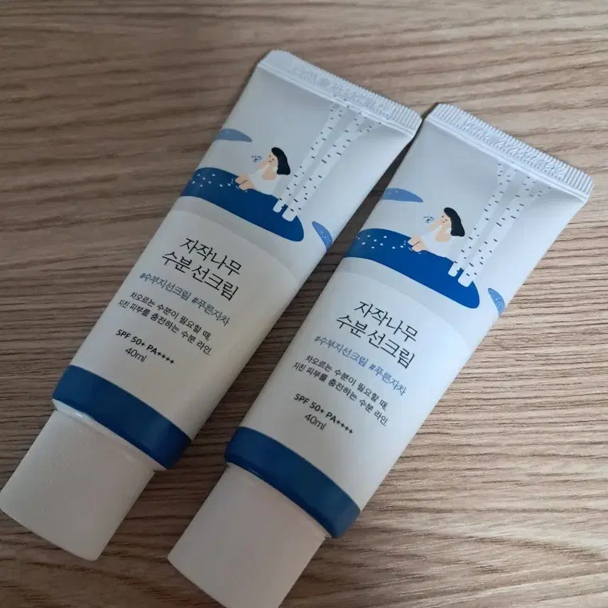 [BUNJANG] Roundlab Birch Juice Moisturizing Sun Cream SPF 50+ PA++++ (New) / (라운드랩)자작나무 수분 선크림 새상품 팝니다