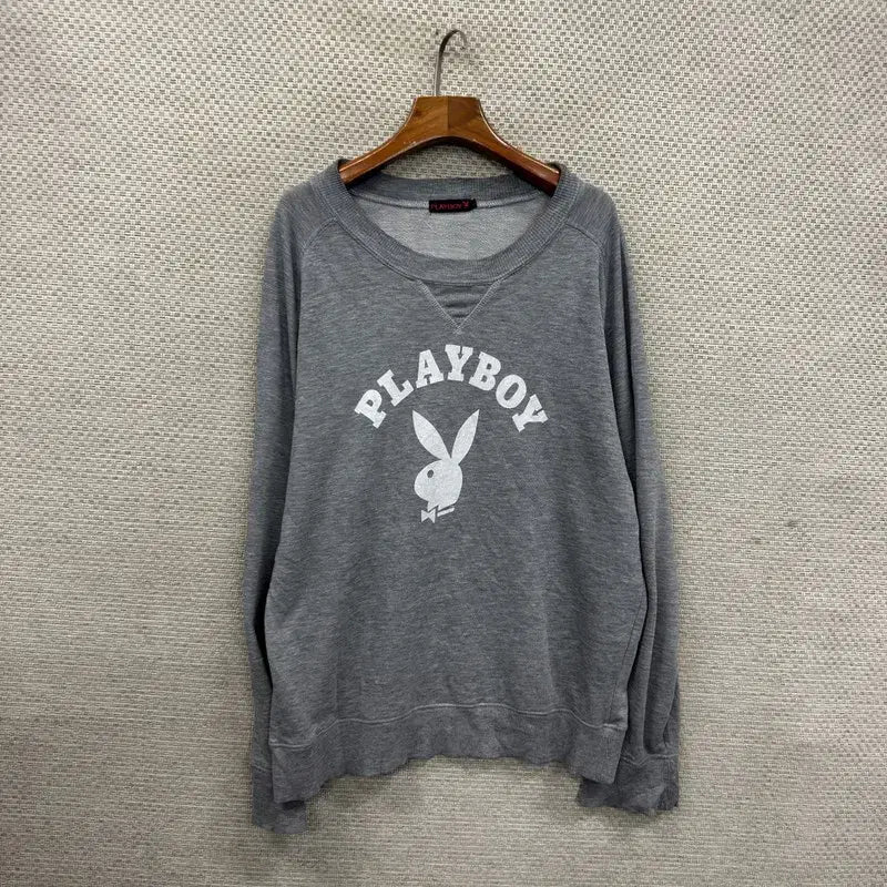 [BUNJANG] Playboy Sweatshirt L / 플레이보이 스웻셔츠 맨투맨 L D03648