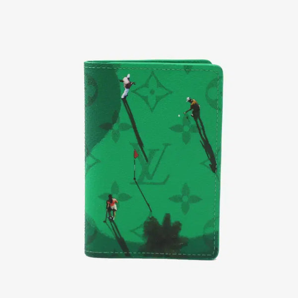 [BUNJANG] Louis Vuitton M14880 Pocket Organizer Golf Green / (정품)루이비통 M14880 포켓 오거나이저 골프 그린