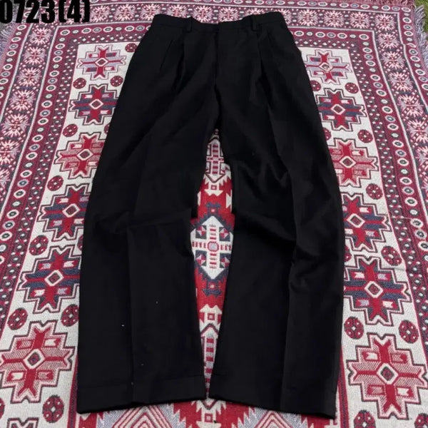 [BUNJANG] Black & White Wide Slacks / 블랙앤화이트 와이드 슬랙스 0723