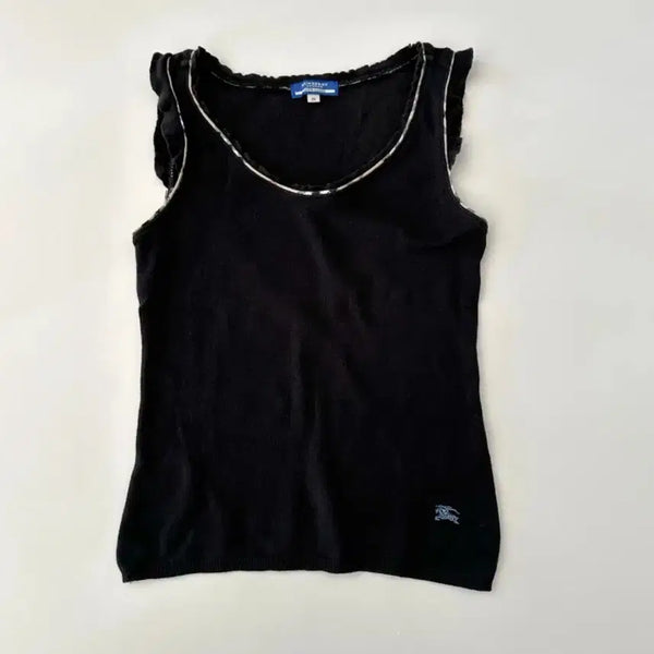 [BUNJANG] Burberry Blue Label Sleeveless Knit Top / 버버리 블루라벨 민소매 니트