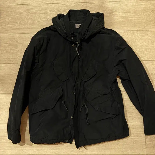 [BUNJANG] C.P. Company Goggle Jacket Black Twill Microfibra / CP컴퍼니 고글 자켓 블랙