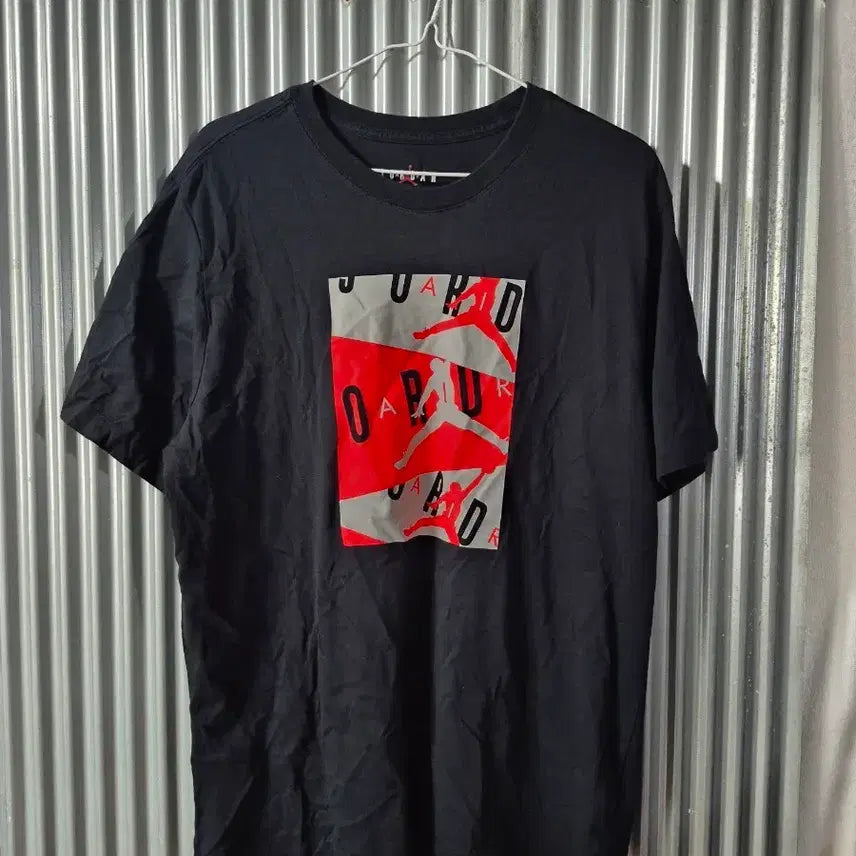 [BUNJANG] Air Jordan Black Short Sleeve T-Shirt XXL / XXL 에어조던 반팔티 블랙