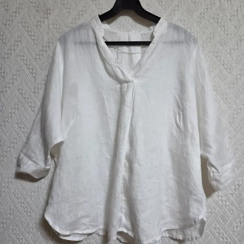 [BUNJANG] Linen Blouse / 린넨 블라우스