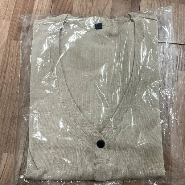 [BUNJANG] Beige Cardigan L / 베이지 가디건