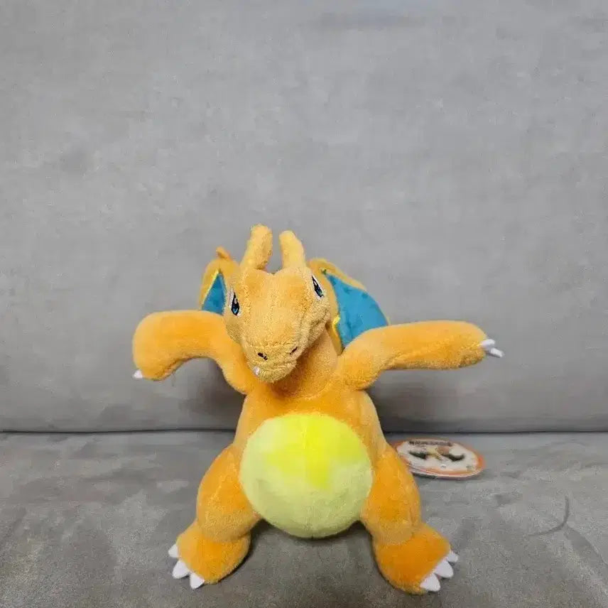 [BUNJANG] Pokemon Charizard 13cm Keyring Plush Doll / 정품 포켓몬스터 리자몽 13cm 키링 인형