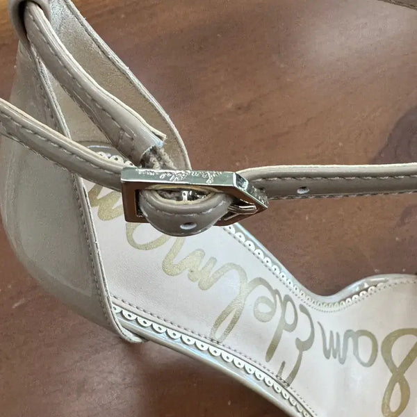 [BUNJANG] Sam Edelman Ariella Nude Strap Heels (US 7M / 240mm) with Original Box / 샘에델만 아리엘 누드 스트랩 힐 (240 / US 7M, 정품 박스 포함)