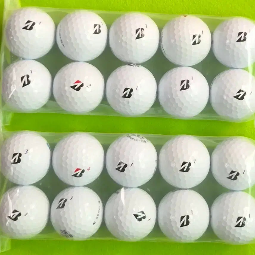 [BUNJANG] Bridgestone Tour BX/BXS Golf Balls (20-Piece Set) / 브릿지스톤 투어 bx.bxs 혼합 A+급 20개