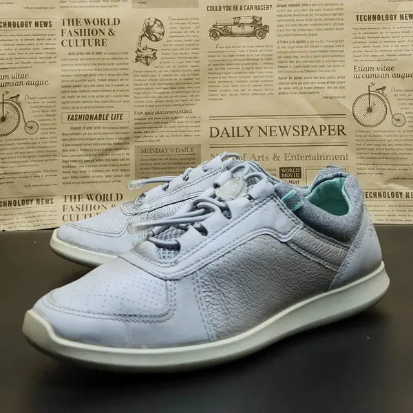 [BUNJANG] Eco Leather Toggle Women's Sneakers Size 225 / 에코 레더 토글 여성스니커즈 225