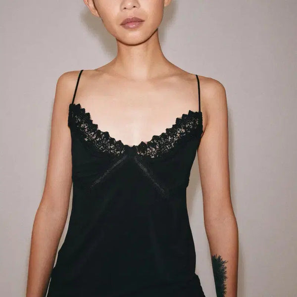 [BUNJANG] ZARA Lace Strap Top / ZARA 자라 레이스 스트랩 탑, 자라 레이스 나시, 자라 레이스 탑