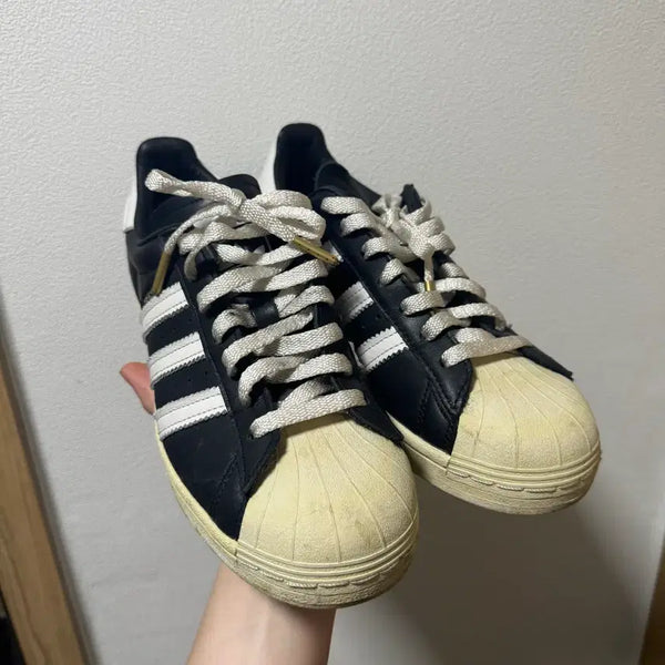 [BUNJANG] Adidas Superstar Premium Black/White (Size 250) / (250)아디다스 슈퍼스타 프리미엄 블랙화이트