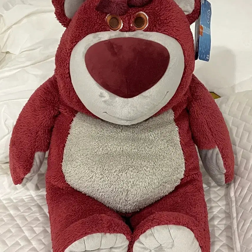 [BUNJANG] Disney Pixar Toy Story Lotso Bear Large Plush (Authentic) / 토이 스토리 랏소 인형 대형 (정품)