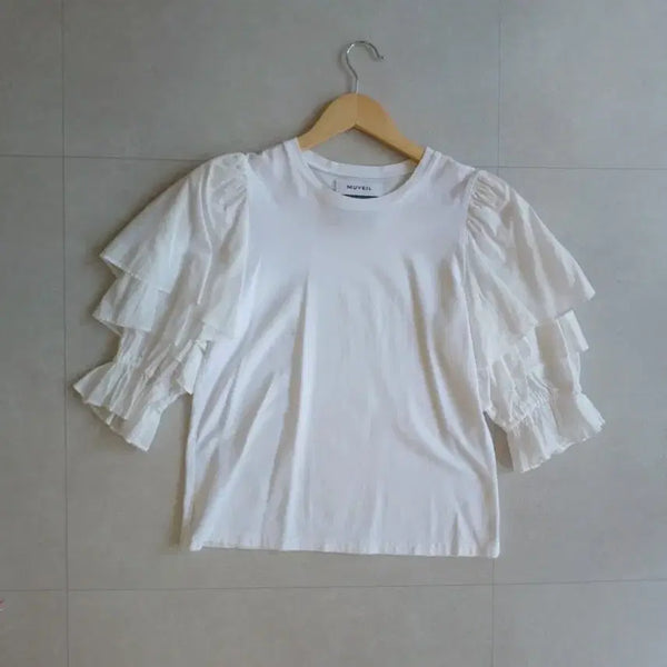 [BUNJANG] Mouver Frill Blouse / 한섬 몰 뮤베르 프릴 블라우스