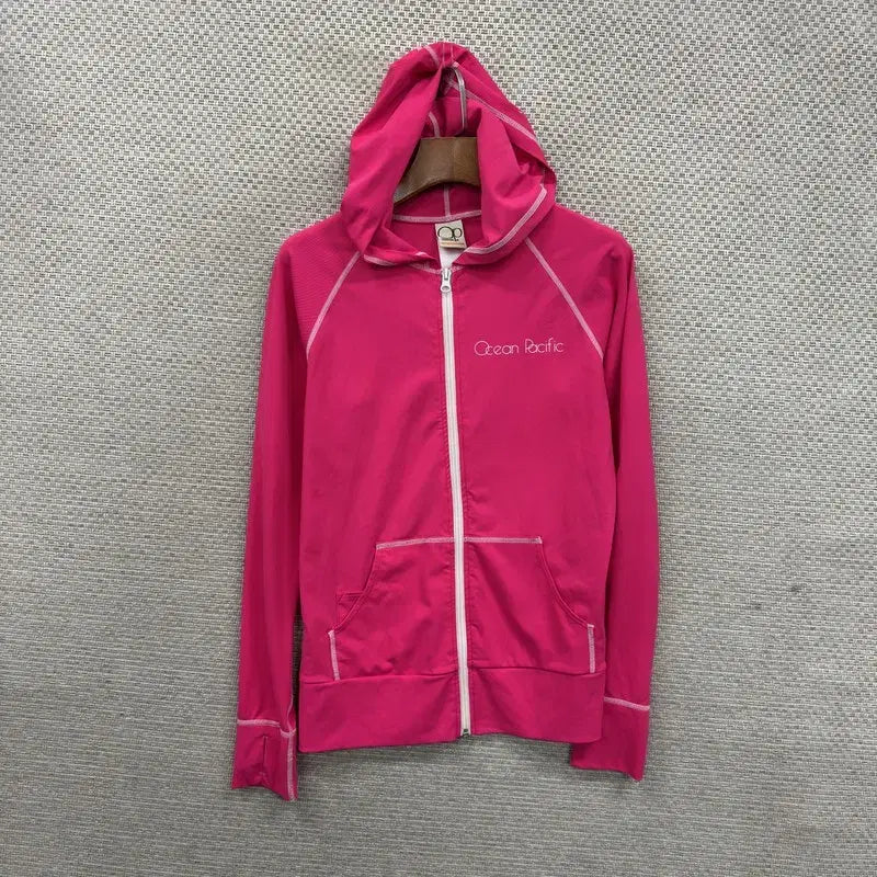 [BUNJANG] Ocean Pacific Hooded Zip-Up Rash Guard M / 오션퍼시픽 래쉬가드 후드집업 M D03651