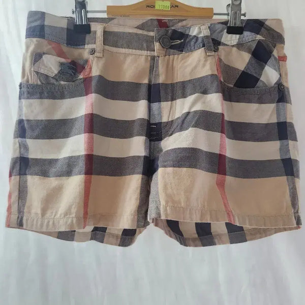 [BUNJANG] Burberry Check Shorts Size 28 M / 버버리 체크 반바지 28"M